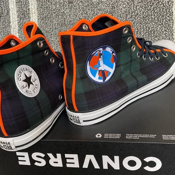 Converse Chuck Taylor All Star Hi Green/Brown/White MENS - Picture 15 of 16